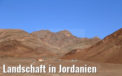 Landschaft in Jordanien