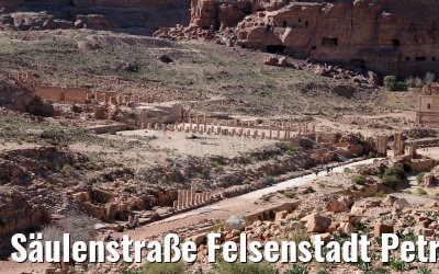 Säulenstraße Felsenstadt Petra