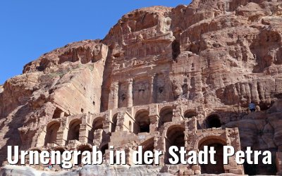 Urnengrab in der Stadt Petra