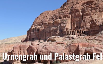 Urnengrab und Palastgrab Felsenstadt Petra