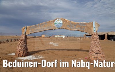 Beduinen-Dorf im Nabq-Naturschutzgebiet