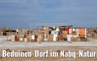 Beduinen-Dorf im Nabq-Naturschutzgebiet