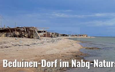Beduinen-Dorf im Nabq-Naturschutzgebiet