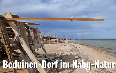 Beduinen-Dorf im Nabq-Naturschutzgebiet