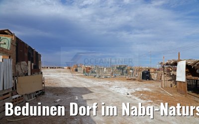 Beduinen Dorf im Nabq-Naturschutzgebiet, Sinai Halbinsel