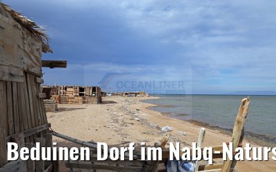 Beduinen Dorf im Nabq-Naturschutzgebiet, Sinai Halbinsel
