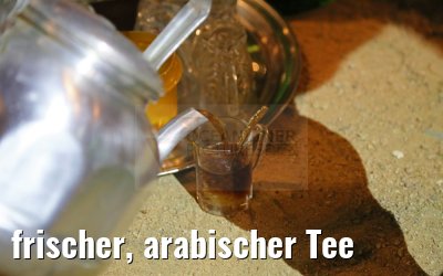 frischer, arabischer Tee