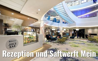 Rezeption und Saftwerft Mein Schiff 1