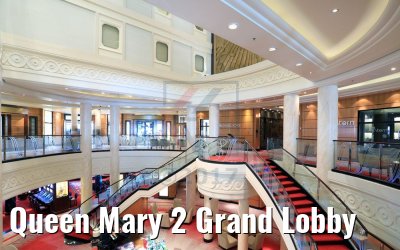 Queen Mary 2 Grand Lobby