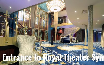 Entrance to Royal Theater Symphony of the Seas