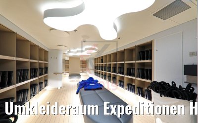 Umkleideraum Expeditionen Hanseatic nature