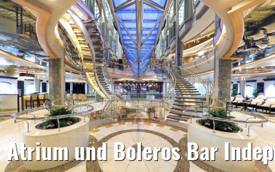 Atrium und Boleros Bar Independence of the Seas
