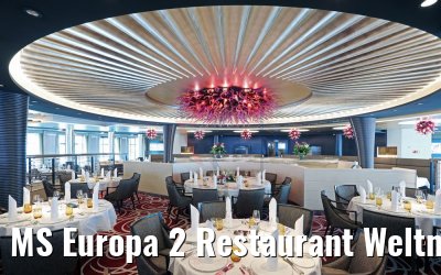 MS Europa 2 Restaurant Weltmeere