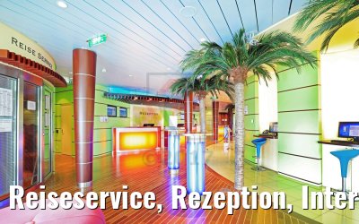 Reiseservice, Rezeption, Internet AIDAdiva