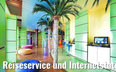 Reiseservice und Internetstationen AIDAdiva