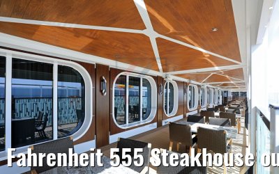 Fahrenheit 555 Steakhouse outside area Carnival Horizon