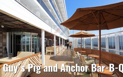 Guy´s Pig and Anchor Bar-B-Que Smokehouse outside area Carnival Horizon