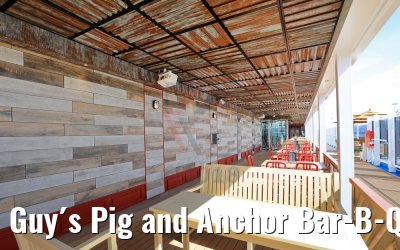Guy´s Pig and Anchor Bar-B-Que Smokehouse outside area Carnival Horizon