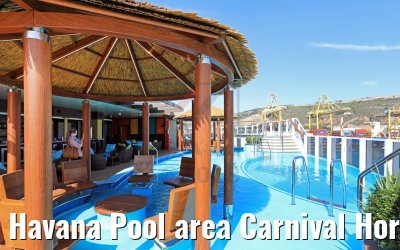 Havana Pool area Carnival Horizon