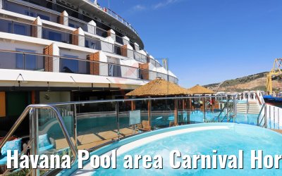 Havana Pool area Carnival Horizon