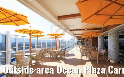 Outside area Ocean Plaza Carnival Horizon