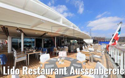 Lido Restaurant Aussenbereich Hanseatic nature