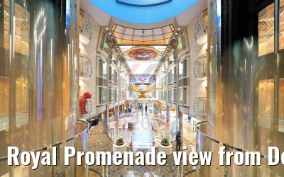 Royal Promenade view from Deck 06 Independence of the Seas