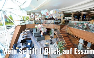 Mein Schiff 1 Blick auf Esszimmer Lieblingsgerichte