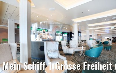 Mein Schiff 1 Grosse Freiheit und Diamant Bar