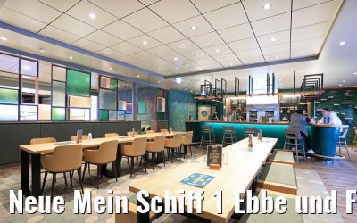 Neue Mein Schiff 1 Ebbe und Flut Bier Bar