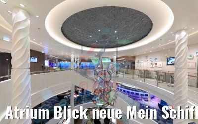 Atrium Blick neue Mein Schiff 2