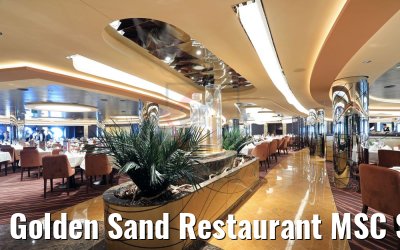 Golden Sand Restaurant MSC SeaviewGolden Sand Restaurant MSC Seaview