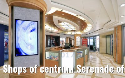 Shops of centrum Serenade of the Seas