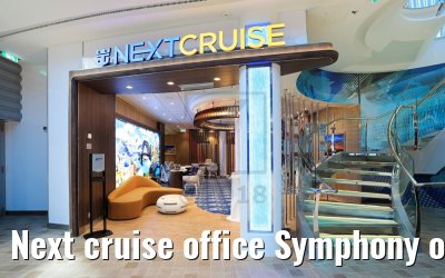 Next cruise office Symphony of the Seas