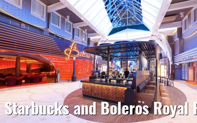 Starbucks and Boleros Royal Promenade Symphony of the Seas