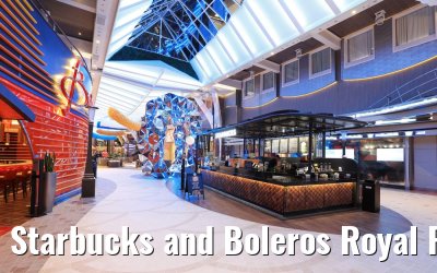 Starbucks and Boleros Royal Promenade Symphony of the Seas