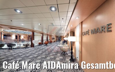 Café Mare AIDAmira Gesamtbereich
