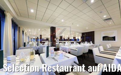 Selection Restaurant auf AIDAmira