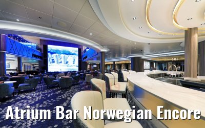 Atrium Bar Norwegian Encore