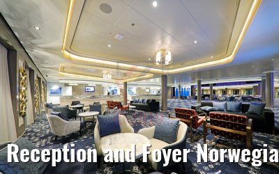 Reception and Foyer Norwegian Encore