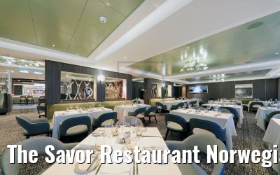 The Savor Restaurant Norwegian Encore