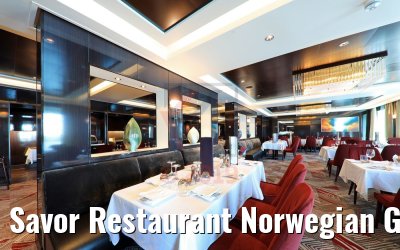 Savor Restaurant Norwegian Getaway