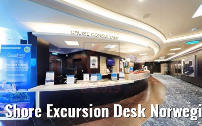 Shore Excursion Desk Norwegian Getaway