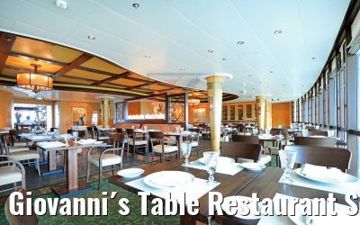 Giovanni´s Table Restaurant Serenade of thre Seas