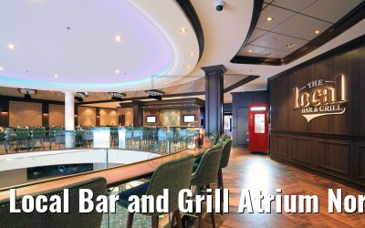 Local Bar and Grill Atrium Norwegian Bliss