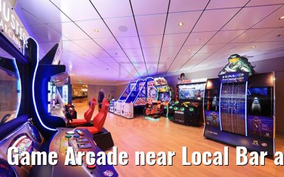 Game Arcade near Local Bar and Grill Norwegian Encore