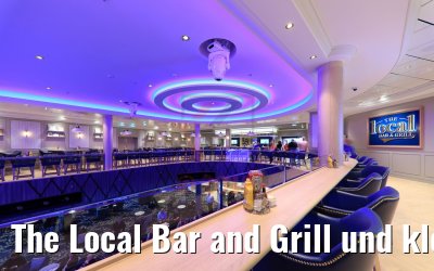 The Local Bar and Grill und kleines Atrium Norwegian Encore