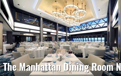 The Manhattan Dining Room Norwegian Encore