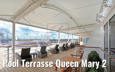 Pool Terrasse Queen Mary 2
