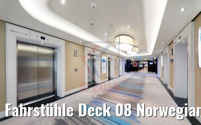 Fahrstühle Deck 08 Norwegian Getaway
